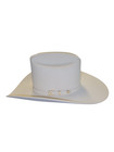 Stetson   6x Palacio White Brim 4  Crown 5  Felt Hat With Free Hat Brush