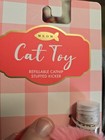 Meow Cat Toy Refillable Catnip Stuffed Kicker Love Bug Valentines Theme