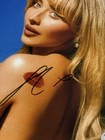 Sabrina Carpenter Espresso Sexy Signed Auto 8x10 Photo Beckett Bas Coa