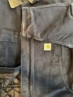 Vintage 2006 Carhartt C03 Dny Dark Navy Arctic Canvas Coat Mens 50 Reg 2xl