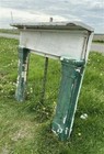 Antique Fireplace Mantel Surround  51x49  Architectural Salvage Rustic  A132