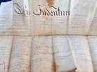 Antique Deed April 1794 James And Margaret Marshall Concord Pa Indenture Deed