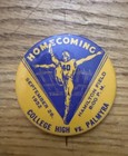 Vintage 1950   s  - 60   s Homecoming Pinback Lot Minnesota New York Clean