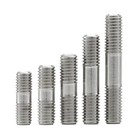 2 5 M3-m12 Metric 304 Stainless Steel Double End Threaded Stud Bolts Screws Rod