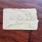 George Custer   Jsa   Autograph Handwritten Envelope Signed   Little Bighorn