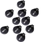 100pcs New Button Coin Cell Battery Socket Holder Case Black Cr2025 Cr2032 Usa