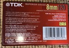 Tdk 8mm Mp Premium 120 Camcorder Video Blank Cassette Tape  P6-120mp Sealed Nos