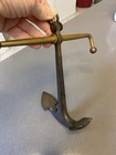 Vintage Brass Nautical Ship Boat Anchor Paperweight Towel Hook