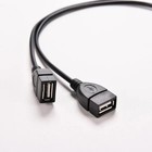Usb 2 0 A Male To 2 Dual Usb Female Jack Y Splitter Hub Power Cord Adapter Cable