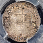 Silver 1560-61 Great Britain 4 Pence Groat Elizabeth I S-2556   Pcgs Xf40