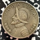 1931 Panama 1 Balboa Lot t4739 Large Silver Coin  Better Date 