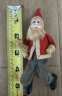 Antique Vtg Composition Felt Santa Belsnickle Figurine Christmas 5    Germany