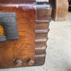 Vintage Stromberg Carlson 230-h Shortwave Megacycles Radio Wood Case For Repair