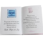 Baby Christening Record Book Keepsake Gift 14cmx10cm - Baby Girl