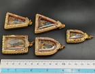 Gorgeous Gilt Gold Phra Somdej Benjapakee Wat Rakang Protect Thai Amulet Ck1199