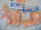 Lot Of 13 Rubber hard Plastic Kewpies Cameo Japan