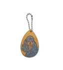 Cavalier King Charles Spaniel Dog Keychain Hand Painted Charm Ornament