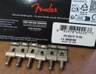 Aged Fender Usa Pat Pending Stratocaster Vintage Spec Saddles Strat Relic