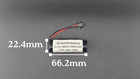 3 7v 3500mah Li-ion Battery Rechargeable Bms Jst-xh 2 54mm Plug