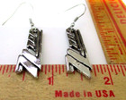 Zz Top Earrings Vintage Collectible Old Rock Band Concert Music Memorabilia