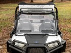 Superatv Scratch Resistant Vented Front Windshield For Polaris Rzr Xp 1000