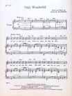 Only Wonderful Sheet Music Cool Off 1964 Musical Flop Howard Blankman Weidman