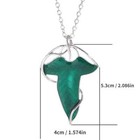 Lord Of The Rings Leaf Necklace Elven Green Leaves Of Lorien Lotr Pendant  chain