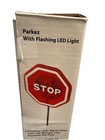 Flashing Led Flashing Light Parking Stop Sign For Garage Parkez Weighted Safety