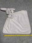 Jellycat Bashful Bunny Lovey Blanket Plush   Black   Cream 8  Puppy Rattle Lot