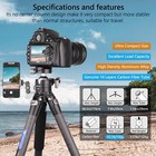 68 5  174cm Lightweight Compact Carbon Fiber Tripod Monopod W  40mm Ballhead