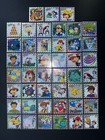 Pokemon Artbox Series One Silver Prism Holo Sticker Set Complete - 45 Stickers