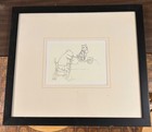 Winnie The Pooh - Tiggers Don t Like Honey Pencil Drawing Print  Gas