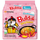  pack Of 2  Samyang Spicy Chicken Noodle Carbonara Flavor Ramen  4 58 Oz  5 Pack
