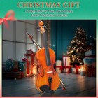 Acoustic Violin 4 4 Full Size With Case And Bow Rosin With Case For Xmas Gift Us