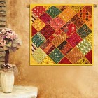 Hand Embroidered Art D  cor Vintage Bead Wall Hanging Tapestry 40  Gift For Girl