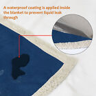 60 X 80 Inch Waterproof Warm Soft Fleece Pet Blanket Cat Dog Bed Mat Pad Cushion