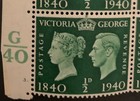 Gb Kgvi 1940 Postal Centenary Set Mint Cylinder Blocks Of 4 George Vi Control