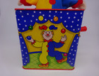 Vintage 1997  Schylling Original Jester Clown Jack In The Box Musical Pop Up Toy