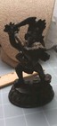Antique Hindu God Figurine In Bronze  Maha Durga