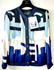 6k Chanel 2020 Princess White Black Blue Jacket 34 36 38 2 4 6 20p Coat Top S M