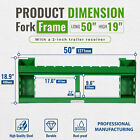 Pallet Fork Frame Attachments 50  Fits John Deere 200 Skid Steer Loaders 4000lbs