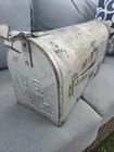 Vintage Sears Roebuck   Co  Galvanized Rural Mailbox Farm