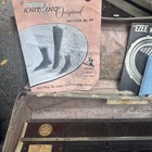 1960 Knitking Model 4500 Knitting Machine  Case    Paperwork 