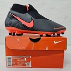 Nike Phantom Vsn Academy Df Fg Mg Soccer Cleat Ao3258-080 Grey Women s Size 6 5