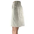 Women s Gray High Waisted A Line Relaxed Fit Casual Denim Jean Shorts Size M