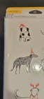 New 10 American Greetings Premium Cards   Envelopes Christmas Sketch Dogs 
