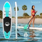 Serenelife Inflatable Stand Up Paddle Board- 6 Inch Thick W  Accessories   Bag
