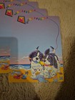Rare Beach Dogs  Vintage Lisa Frank Stationary Lot