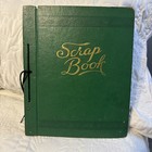 Vintage Greeting Card Scrap Book Album Get Well Cards  Die Cut