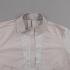 Samshield Show Shirt Womens Large Gray Pink Premium Line Equestrian Horseback